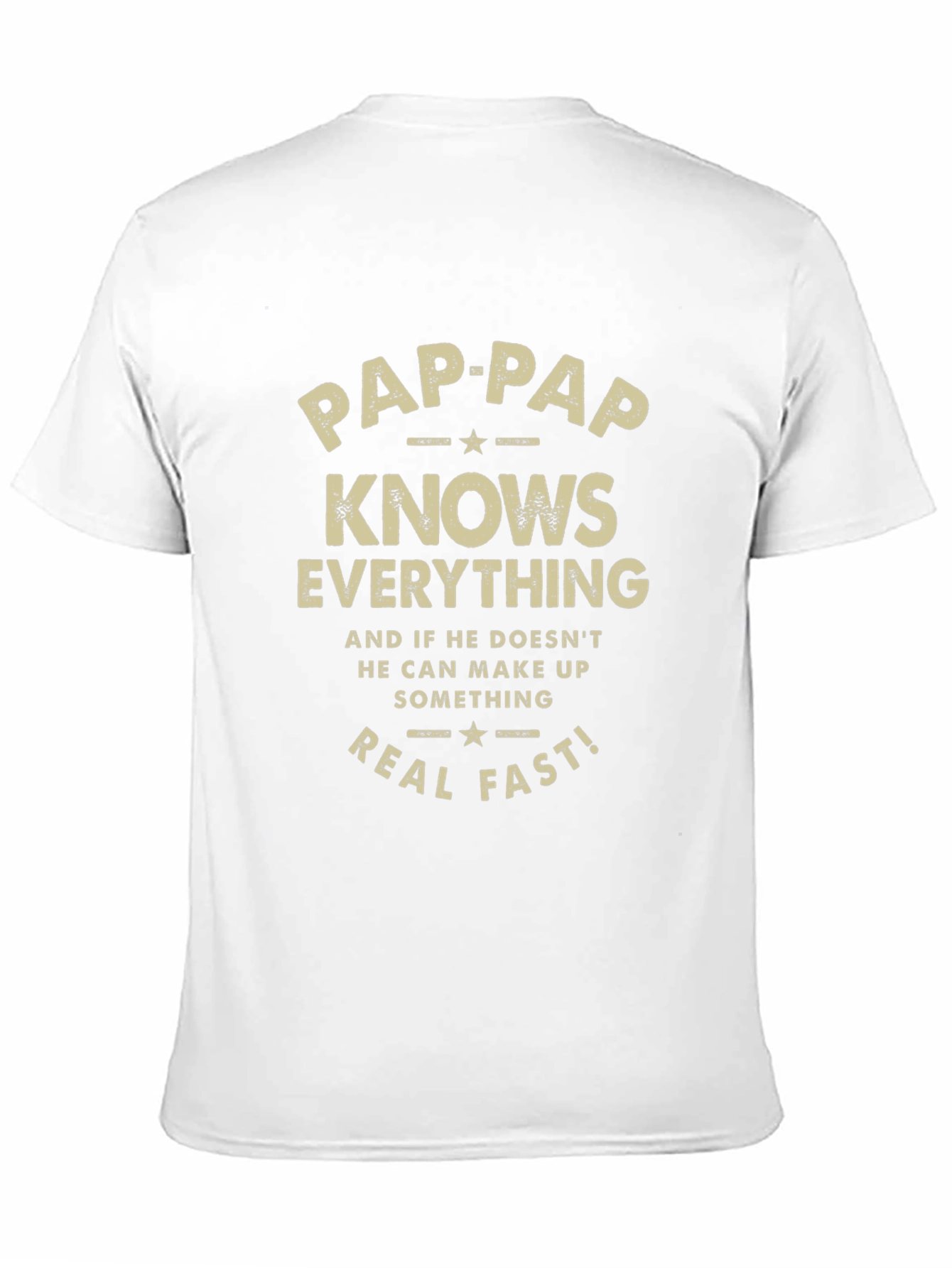 Pappap Knows Everything Funny T-Shirt