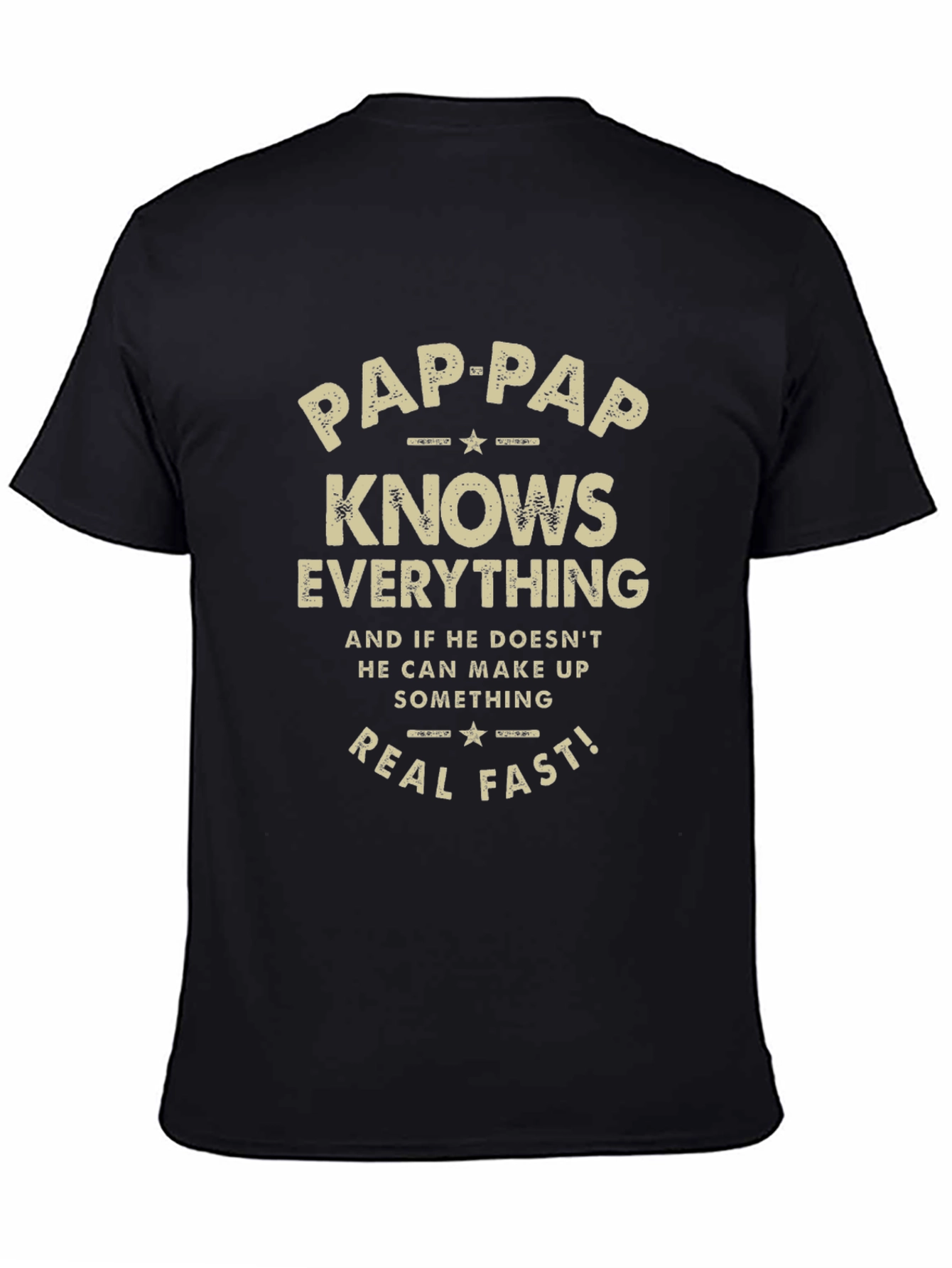 Pappap Knows Everything Funny T-Shirt