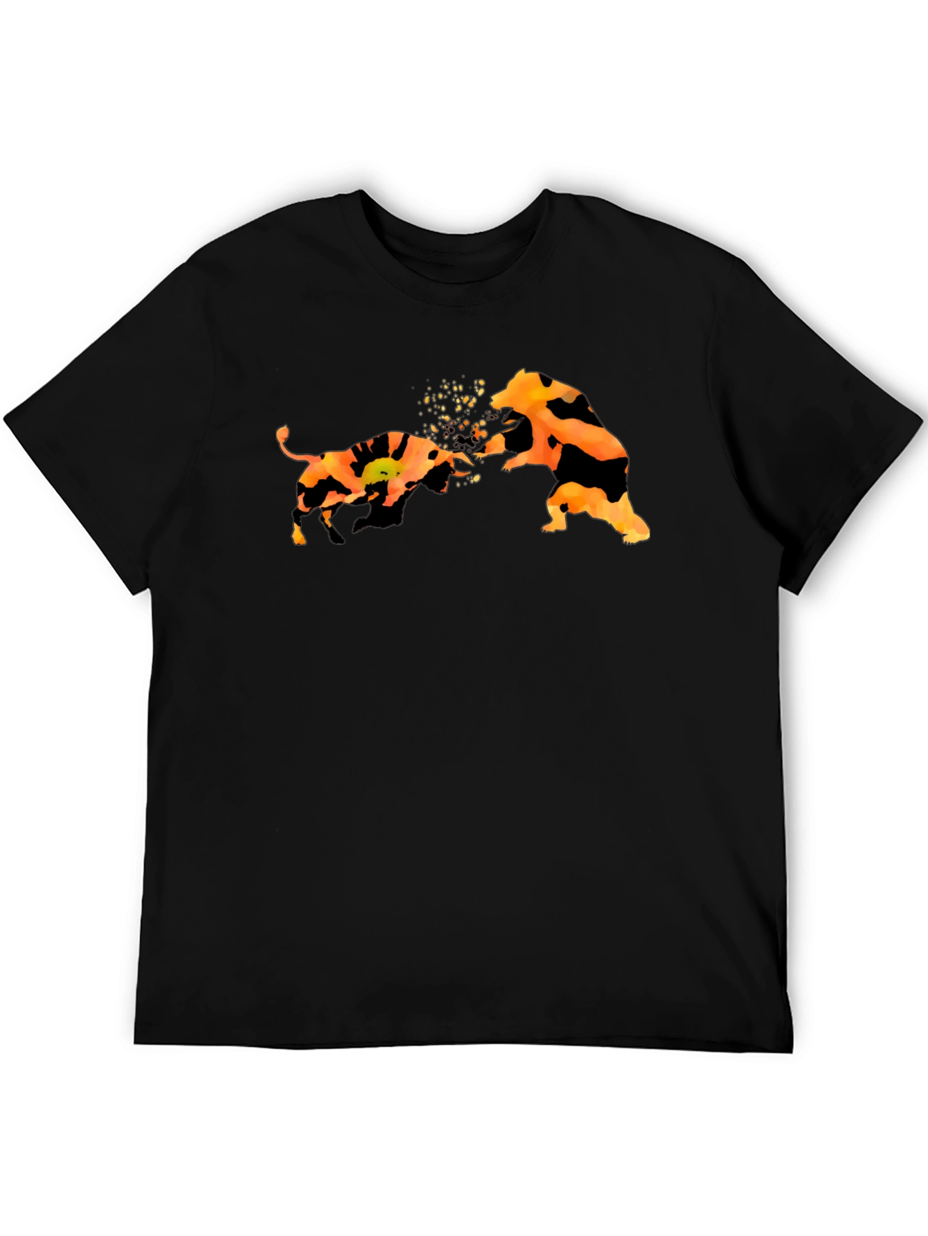 Bull and Bear T-Shirt - Market Fight Tee
