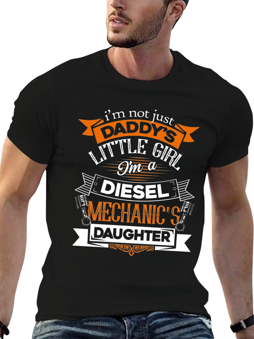 Diesel Mechanics Daughter T-Shirt