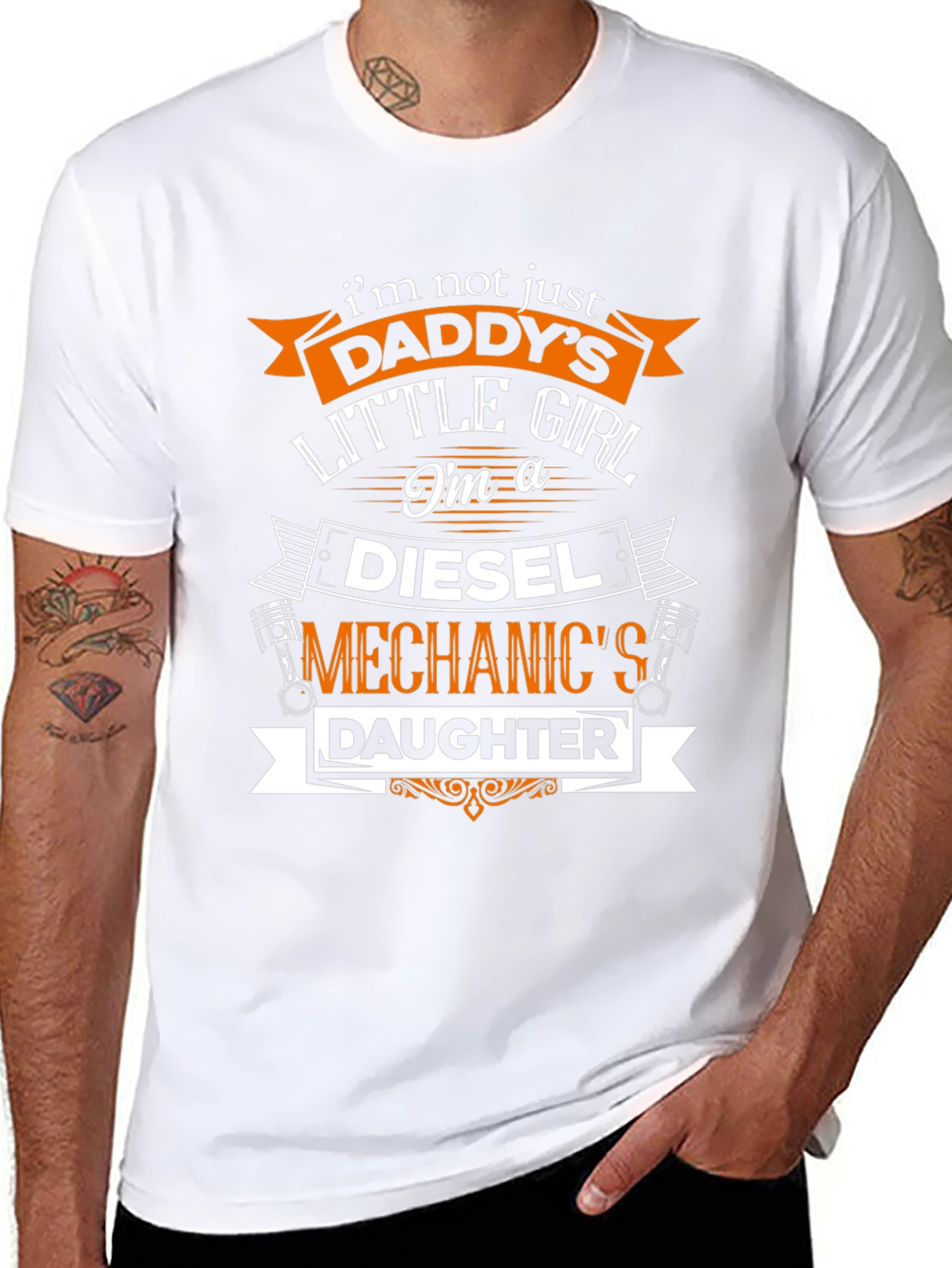 Diesel Mechanics Daughter T-Shirt