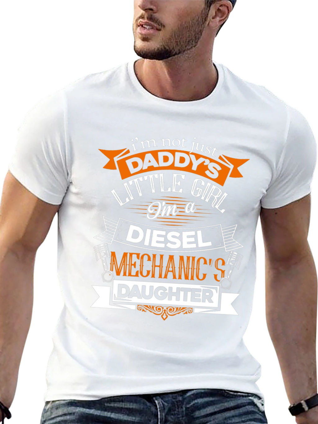 Diesel Mechanics Daughter T-Shirt