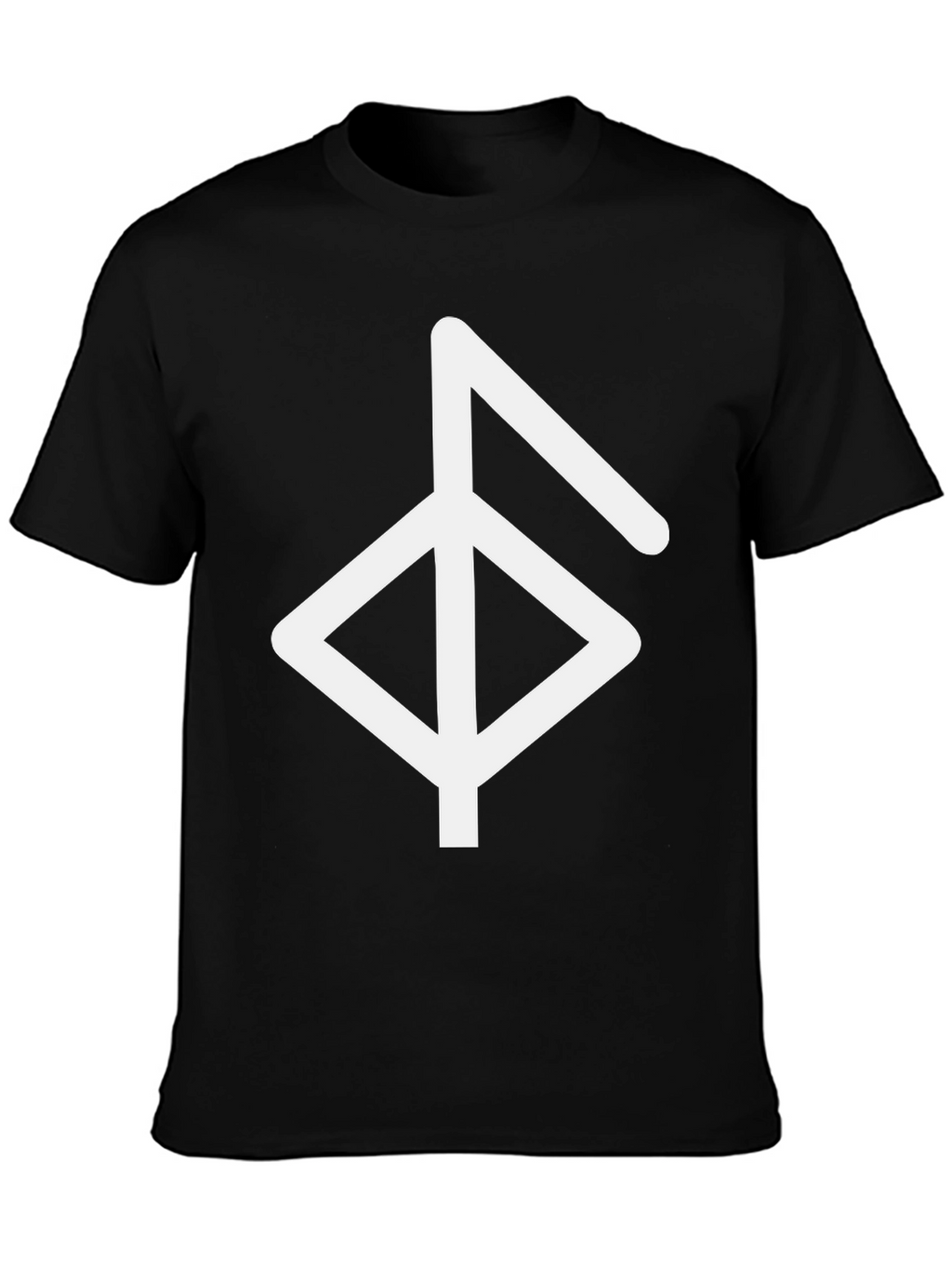 Rune Symbol Graphic Tee - Black