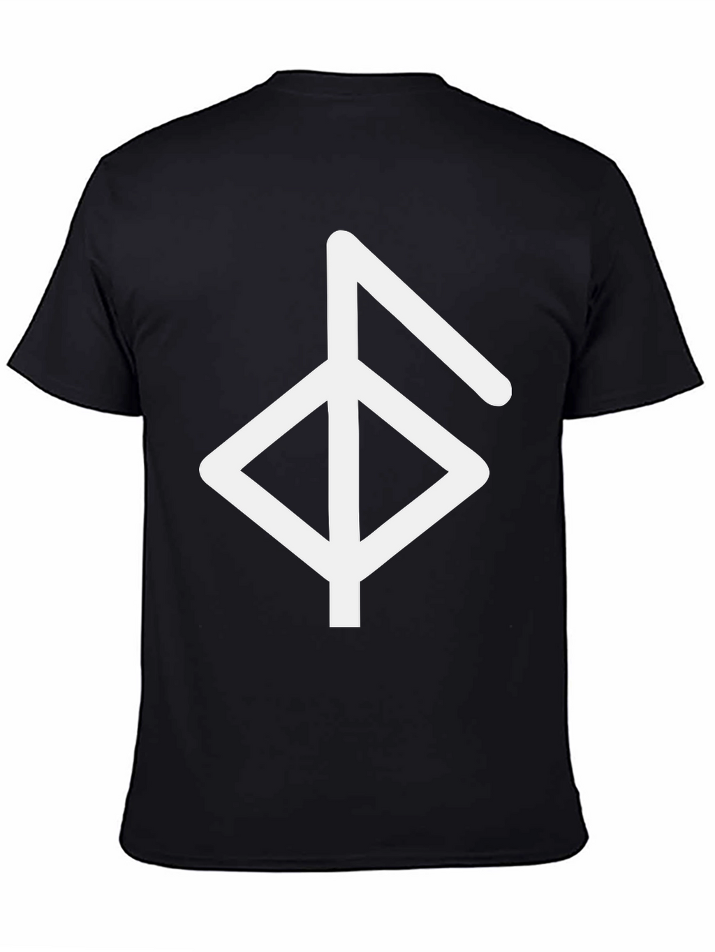 Rune Symbol Graphic Tee - Black