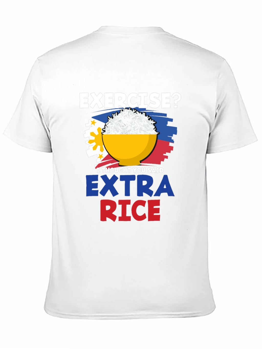 Extra Rice Please Graphic Tee