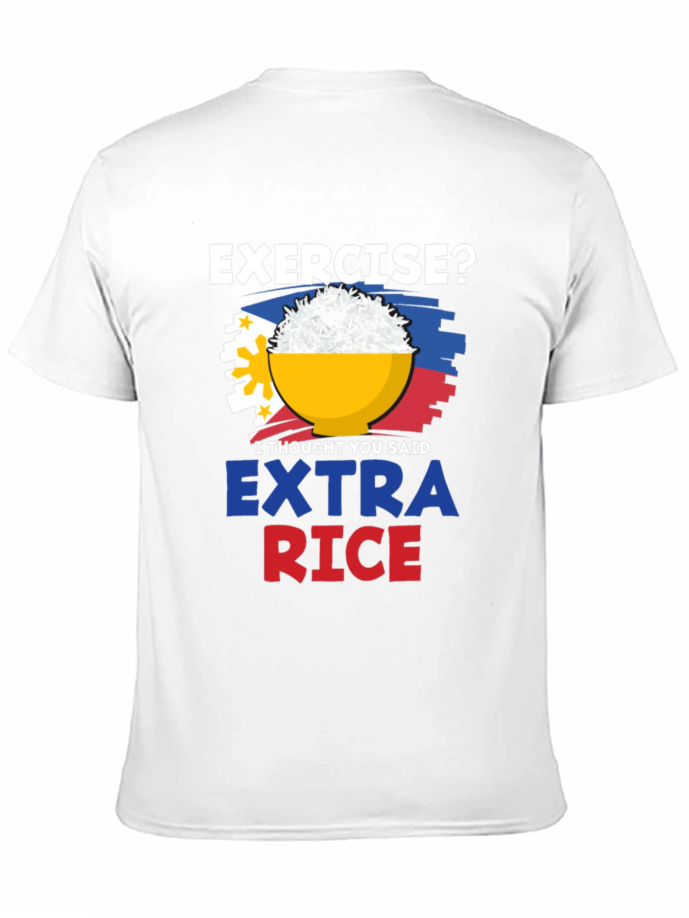 Extra Rice Please Graphic Tee