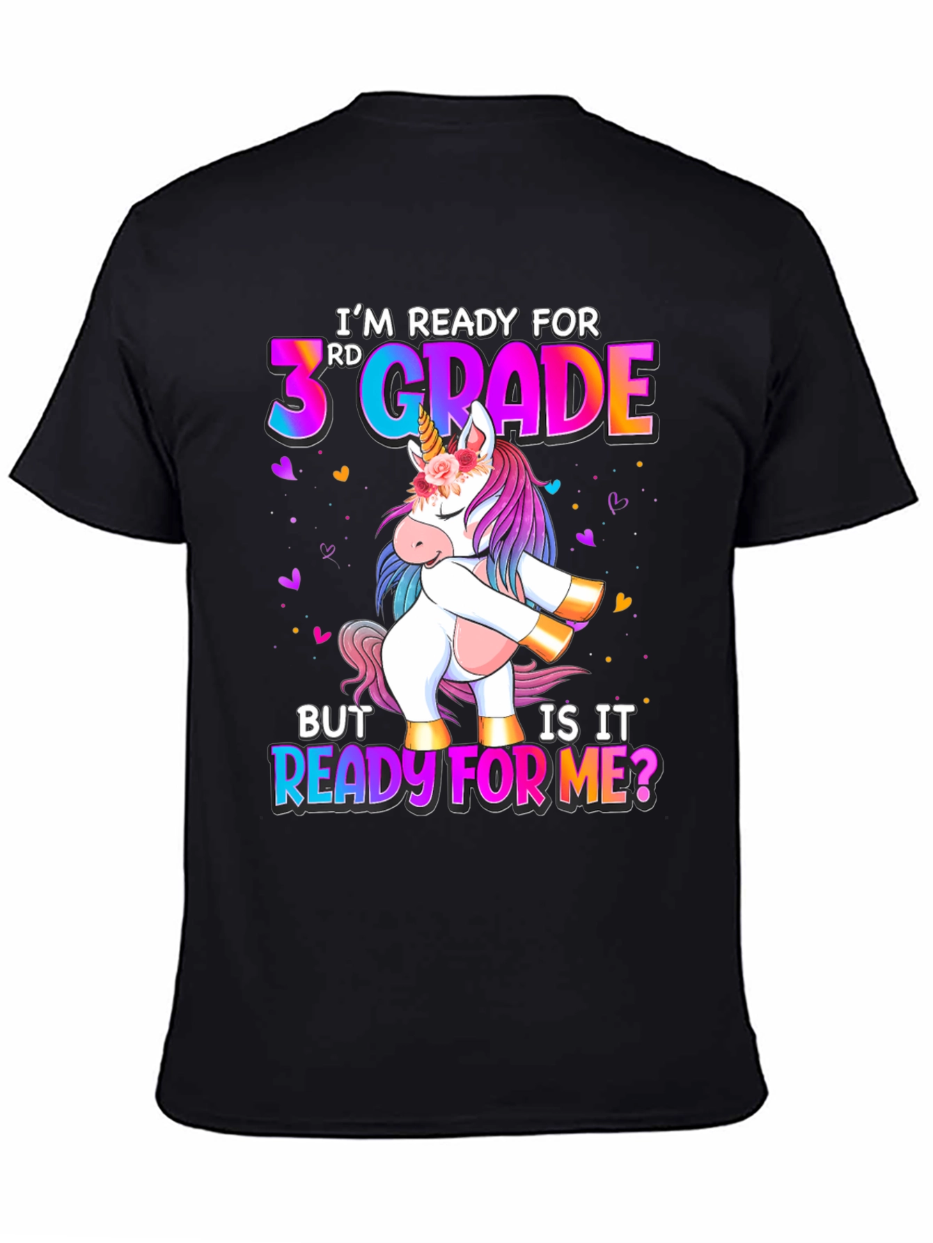 Ready for 3rd Grade Unicorn T-Shirt