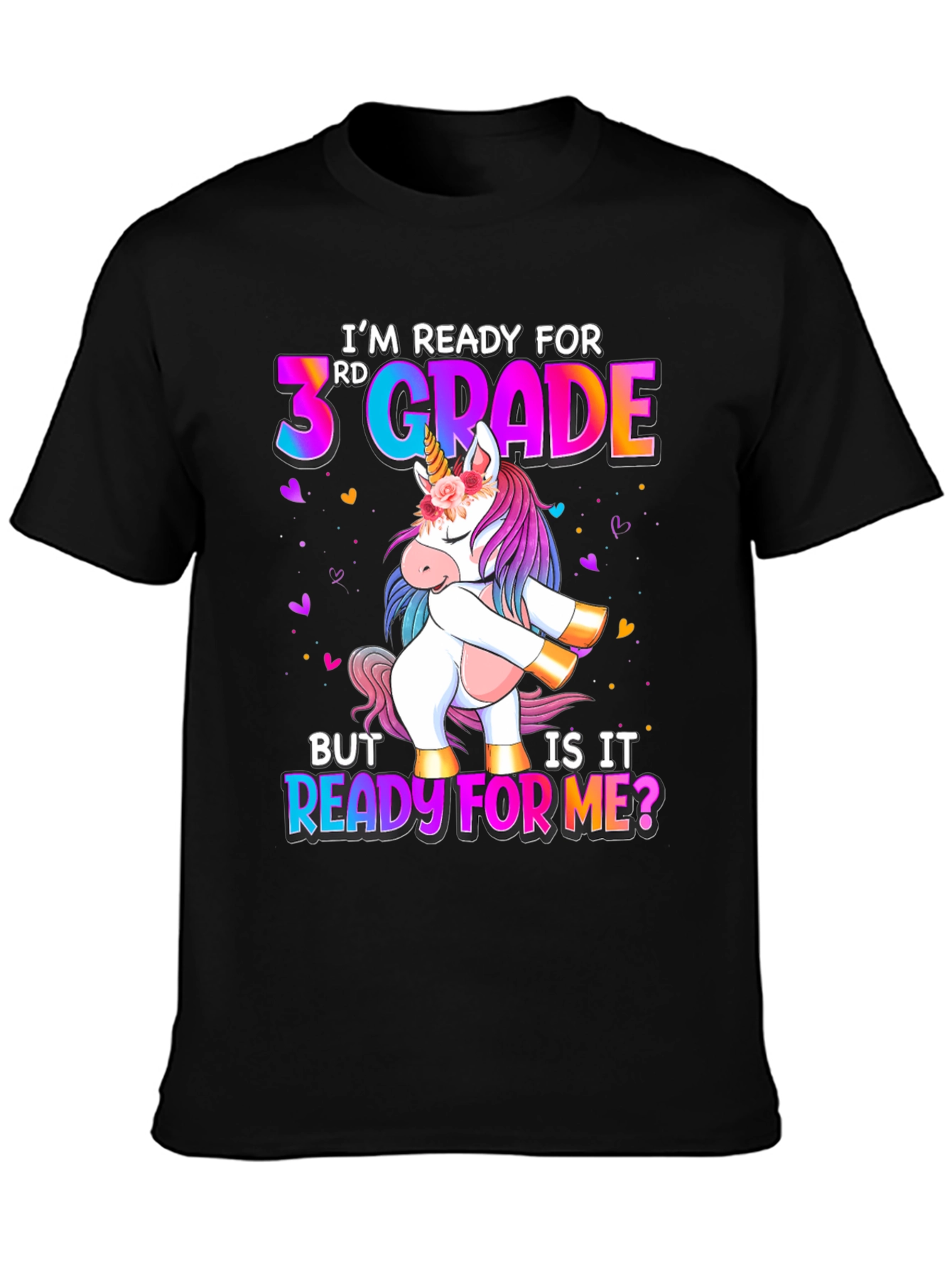 Ready for 3rd Grade Unicorn T-Shirt