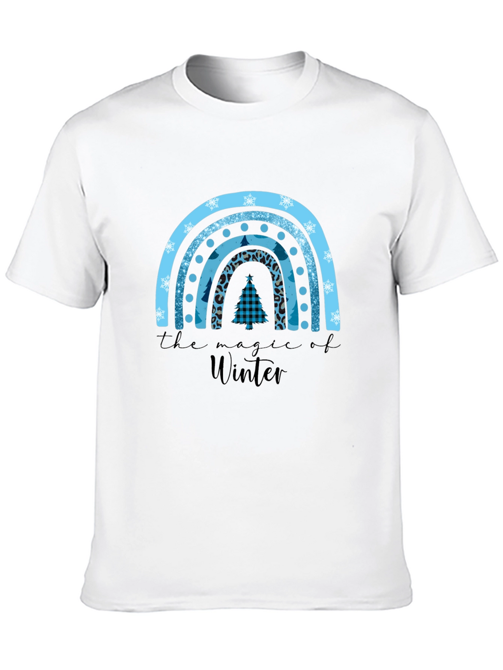 Winter Magic Graphic Tee - Festive Holiday Shirt