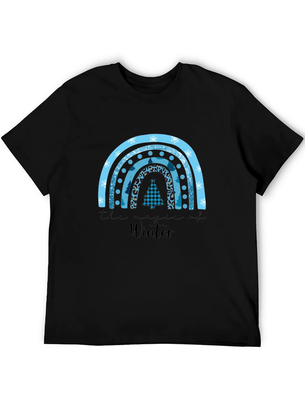 Winter Magic Graphic Tee - Festive Holiday Shirt
