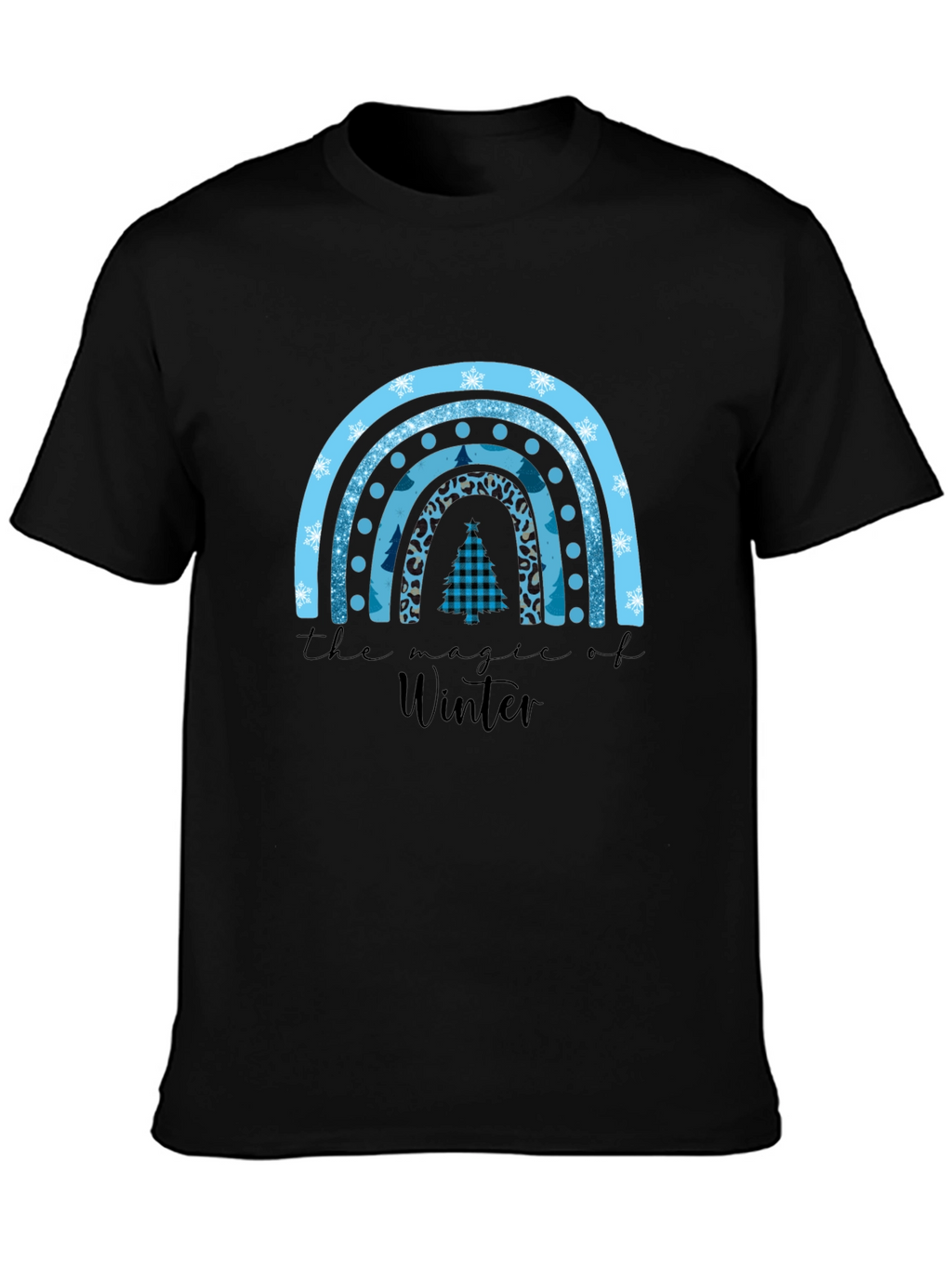 Winter Magic Graphic Tee - Festive Holiday Shirt