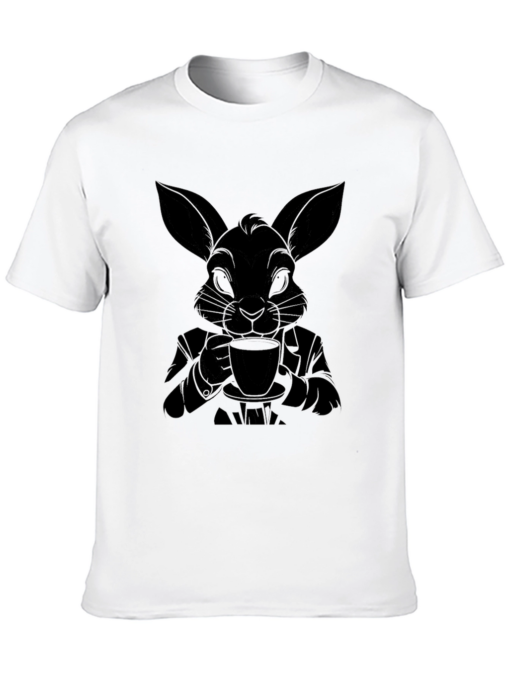 Dapper Rabbit T-Shirt - Sophisticated Style