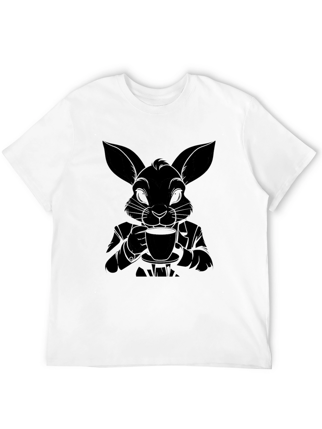 Dapper Rabbit T-Shirt - Sophisticated Style