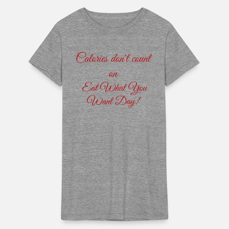 Calories don't count on eat what you want day
