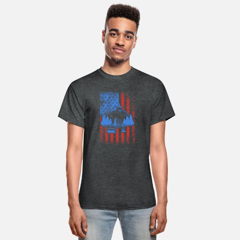 Camping USA Flag