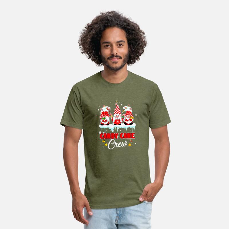 Candy Cane Crew Funny Gnome Family Christmas
