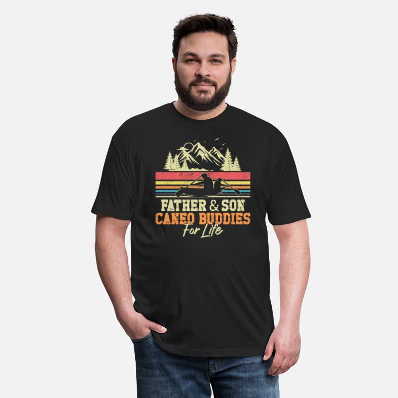 Canoe Canoeing Son Father Father &