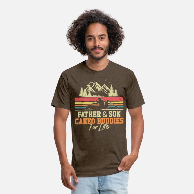 Canoe Canoeing Son Father Father &