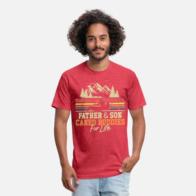 Canoe Canoeing Son Father Father &