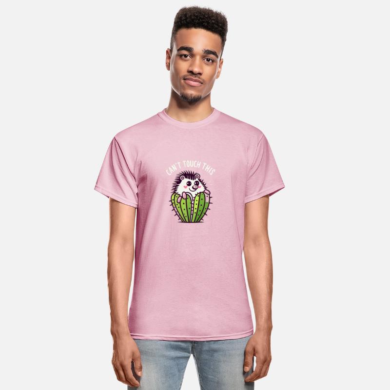 cant touch this, Hedgehog in cactus t-shirt