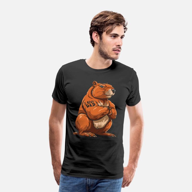 Capybara I Love Dad