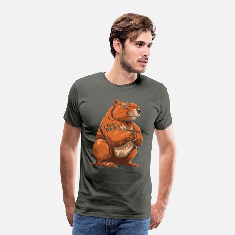 Capybara I Love Dad