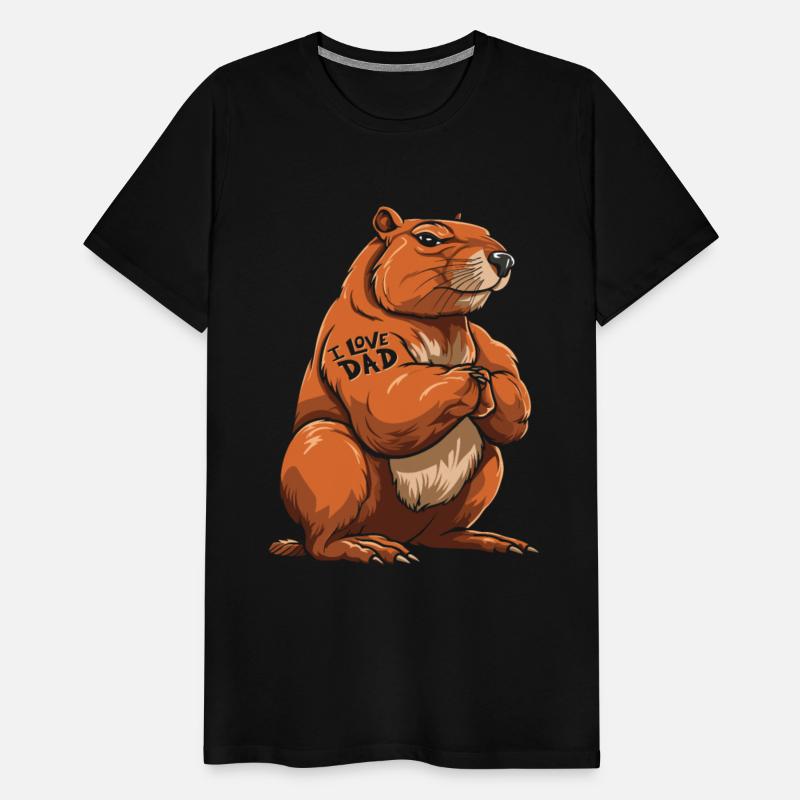 Capybara I Love Dad