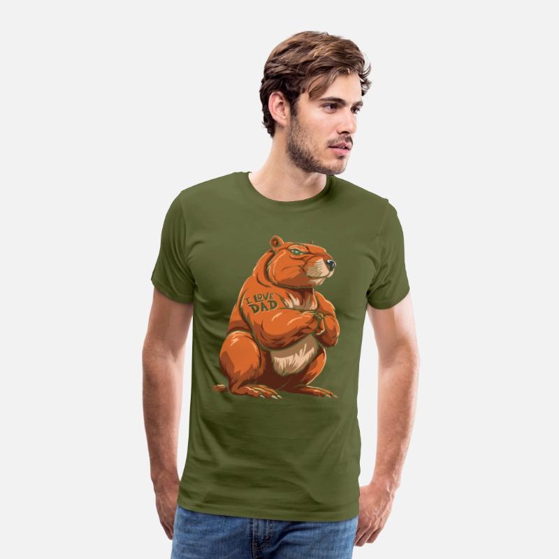 Capybara I Love Dad
