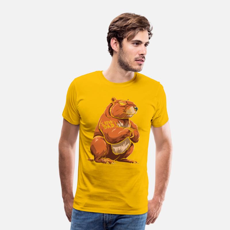 Capybara I Love Dad