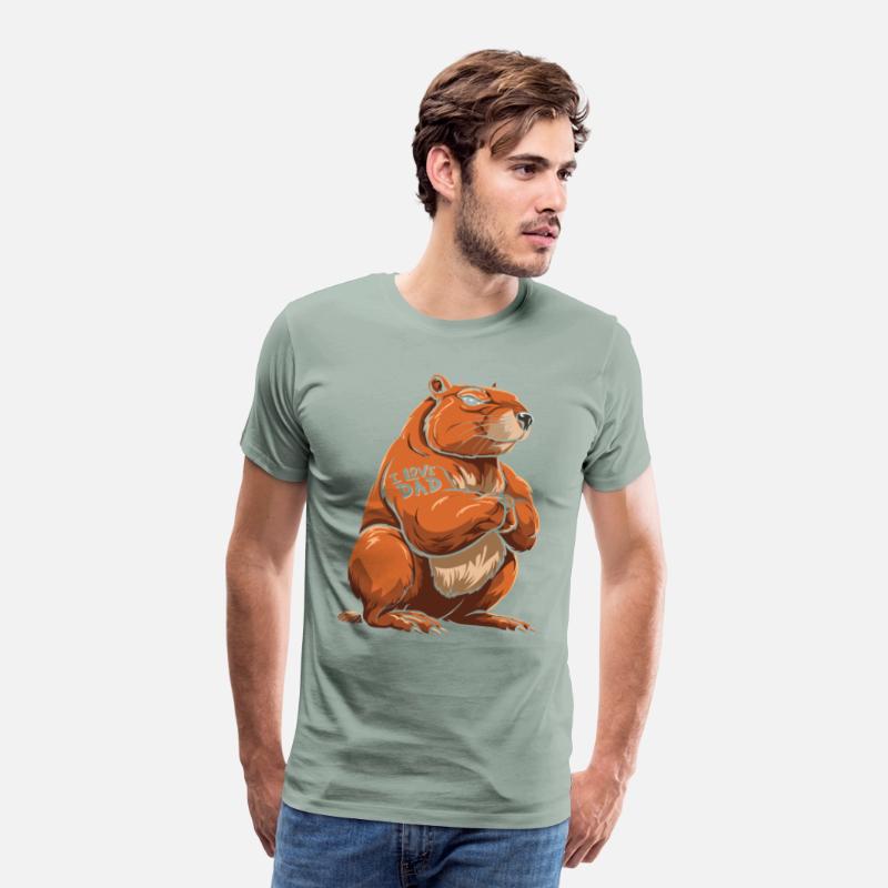 Capybara I Love Dad
