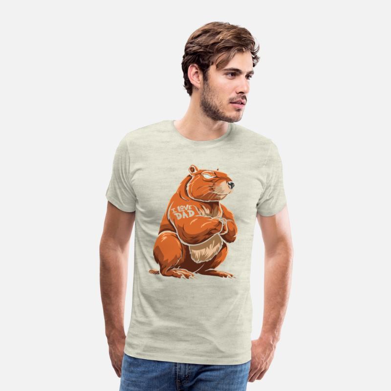 Capybara I Love Dad