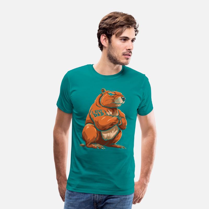 Capybara I Love Dad