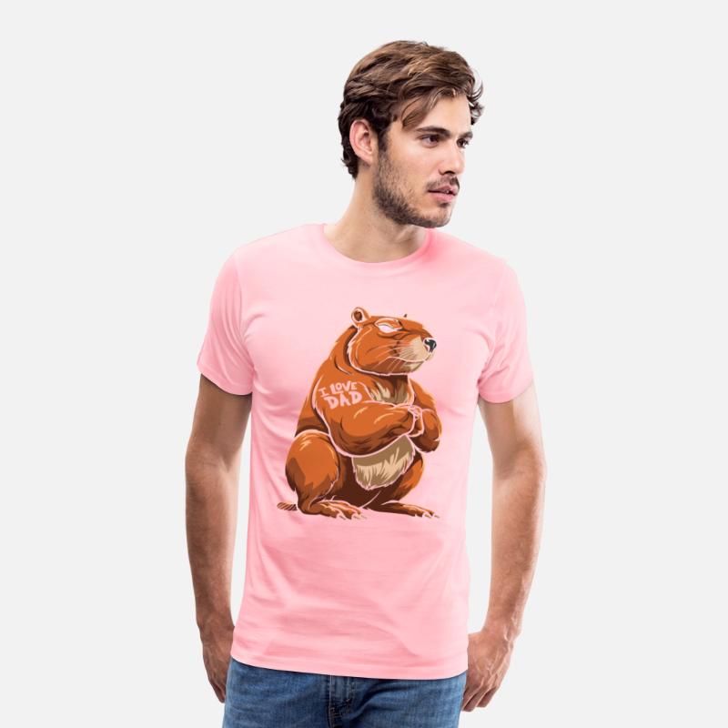 Capybara I Love Dad