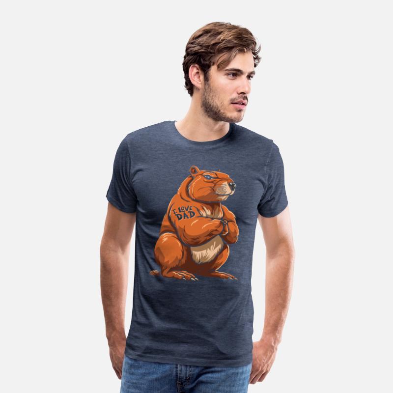 Capybara I Love Dad