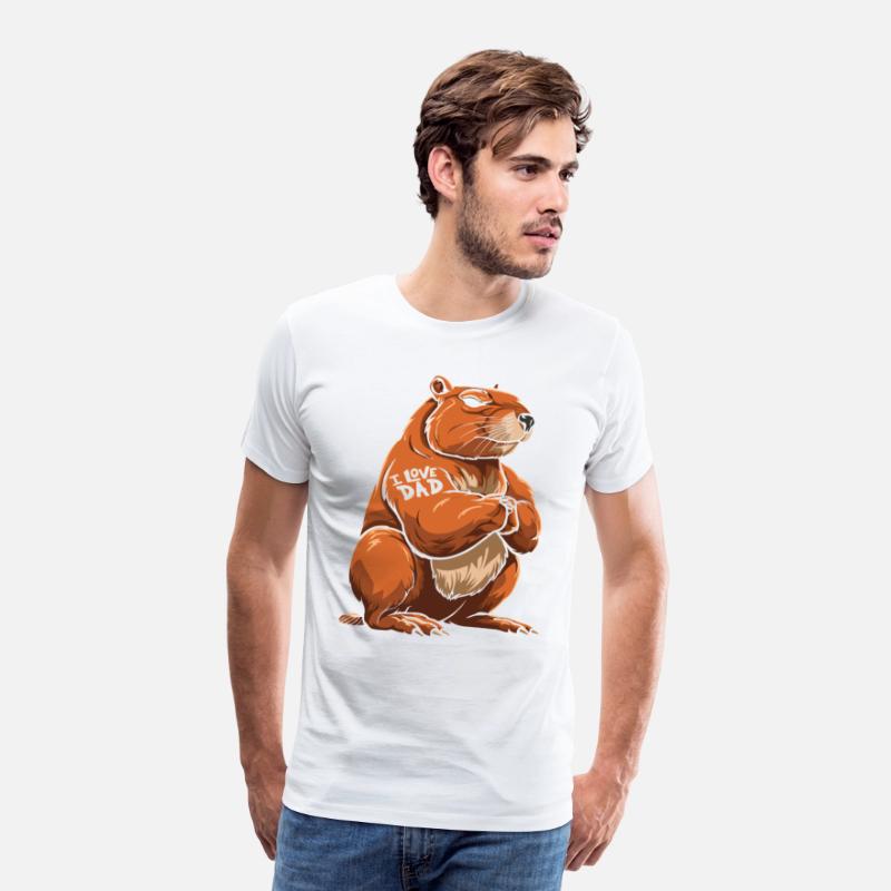 Capybara I Love Dad