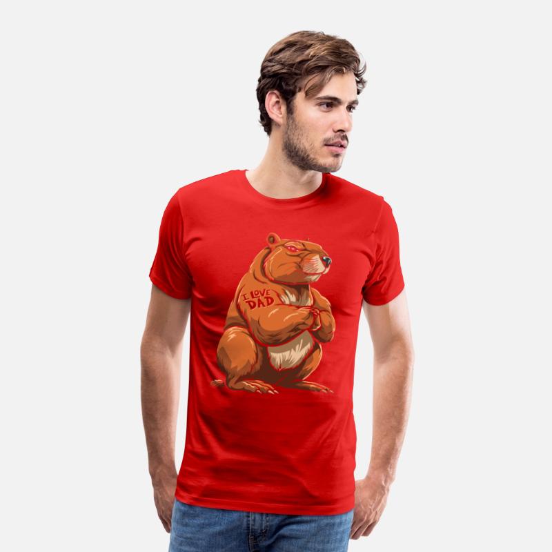 Capybara I Love Dad