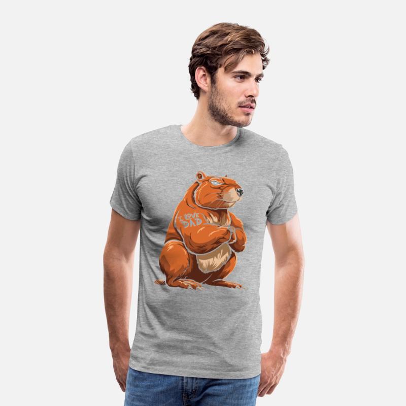 Capybara I Love Dad