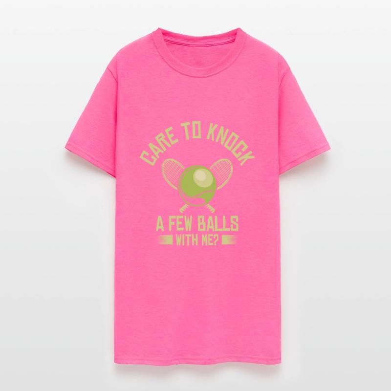 Care To Knock A Few Balls Tennis