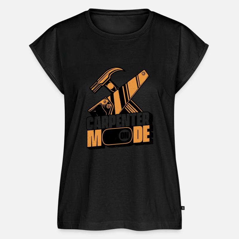 Carpenter Mode On Woodturner Joiner Woodworker