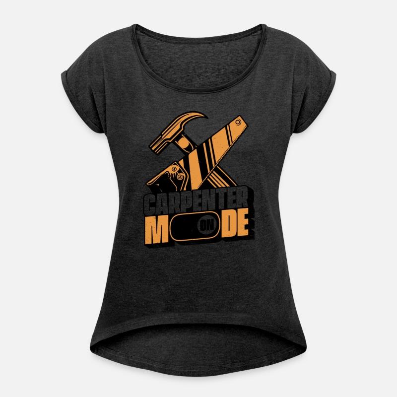Carpenter Mode On Woodturner Joiner Woodworker