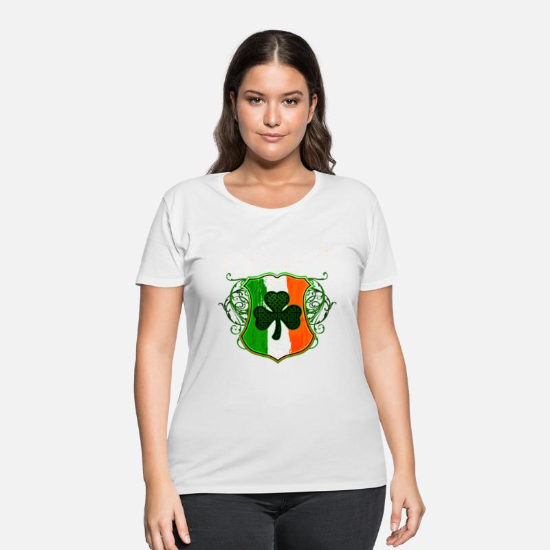 Carroll Irish Surname Ireland Flag Shield Shamrock