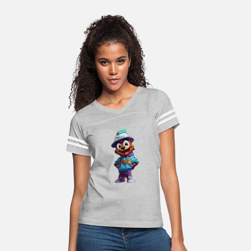 Cartoon T-Shirt Design - Fun & Vibrant Artwork