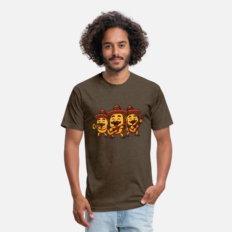 Cartoon Taco Mariachi Band