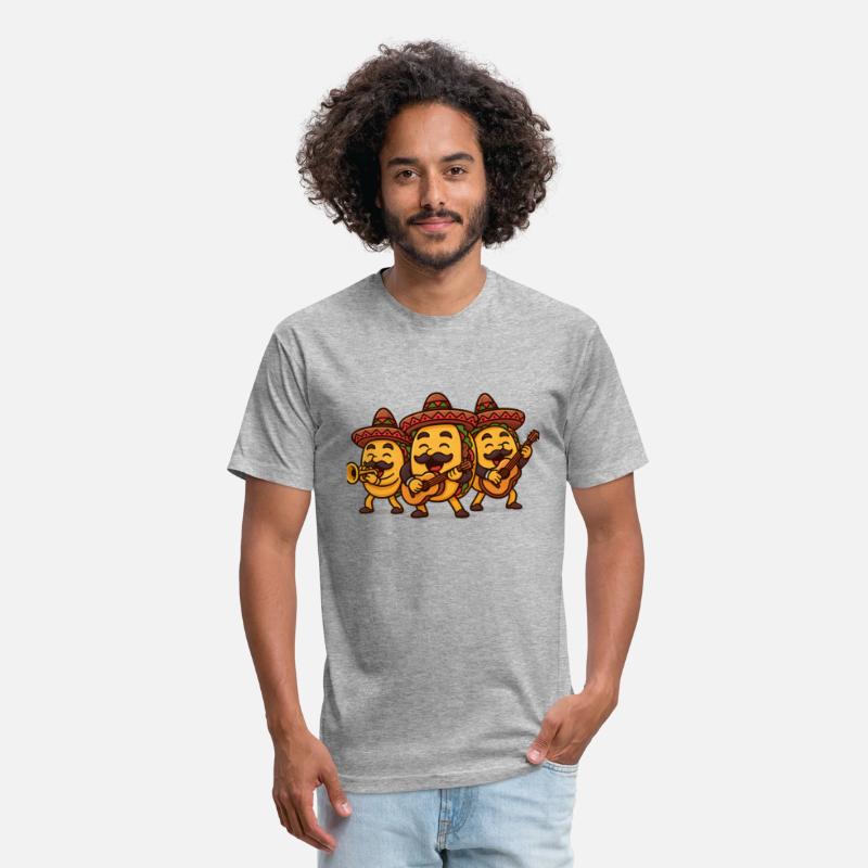 Cartoon Taco Mariachi Band