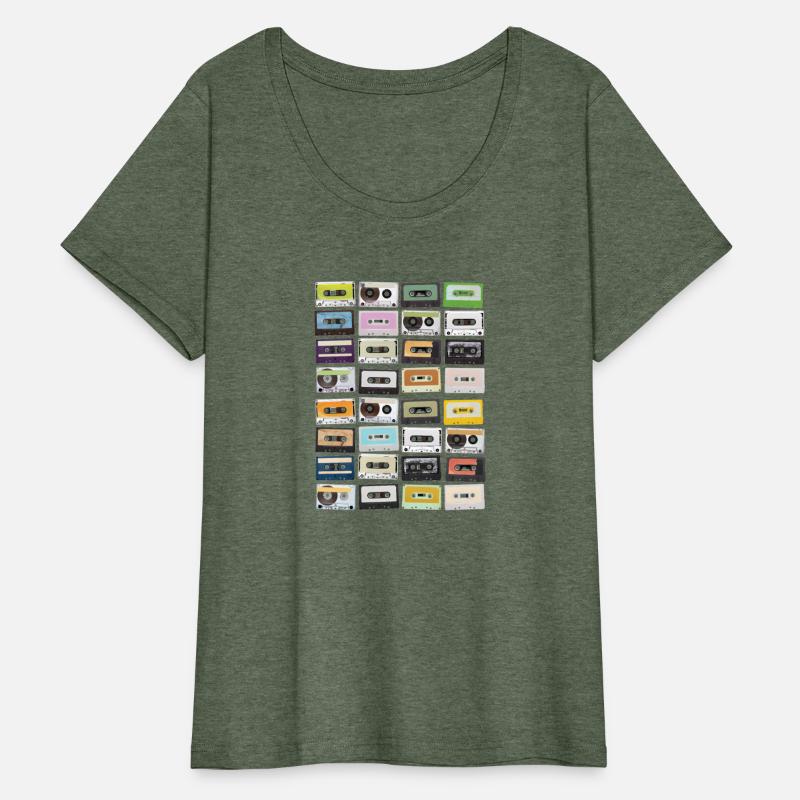 Cassette Tapes Mixtapes 1980S Radio Music Print