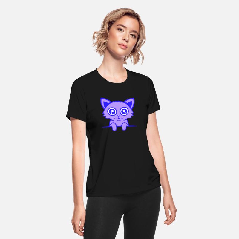 Cat behind fence Shirt pocket hidden looking cute