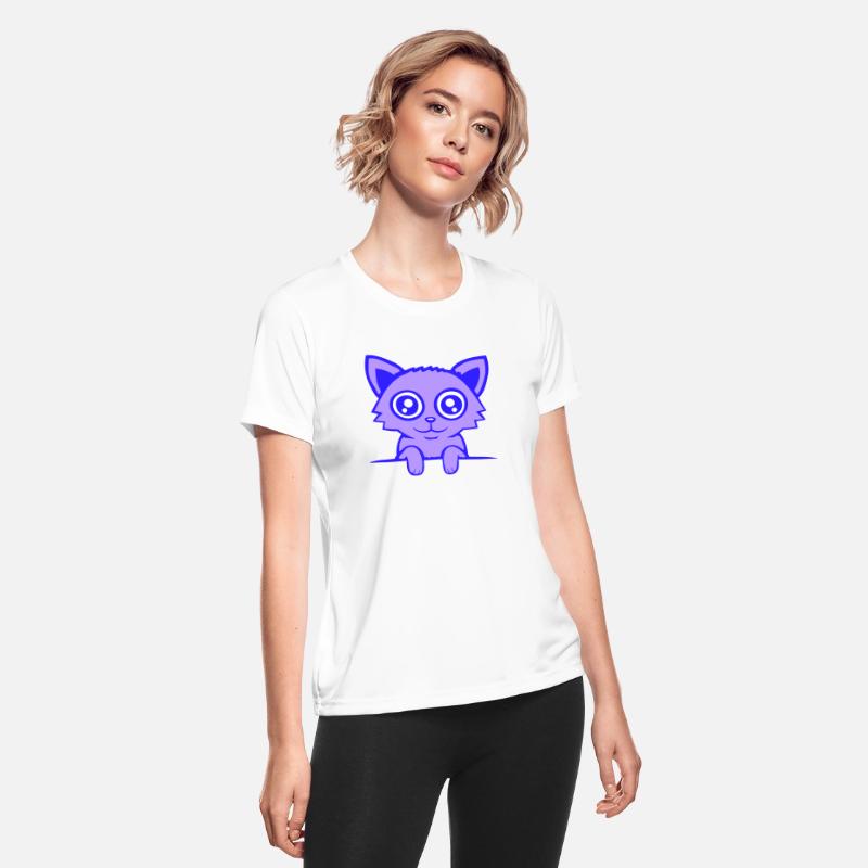 Cat behind fence Shirt pocket hidden looking cute