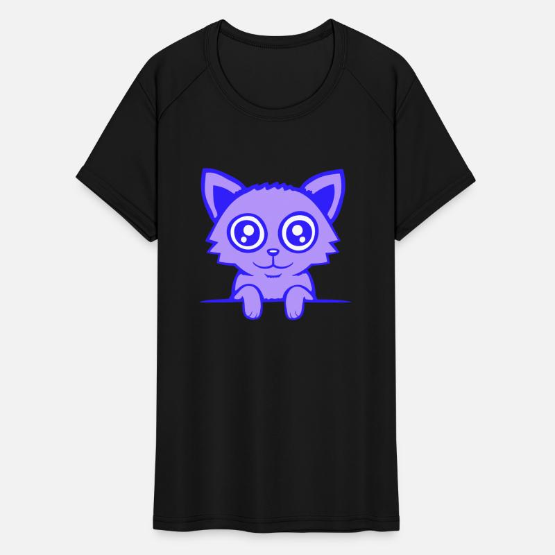 Cat behind fence Shirt pocket hidden looking cute