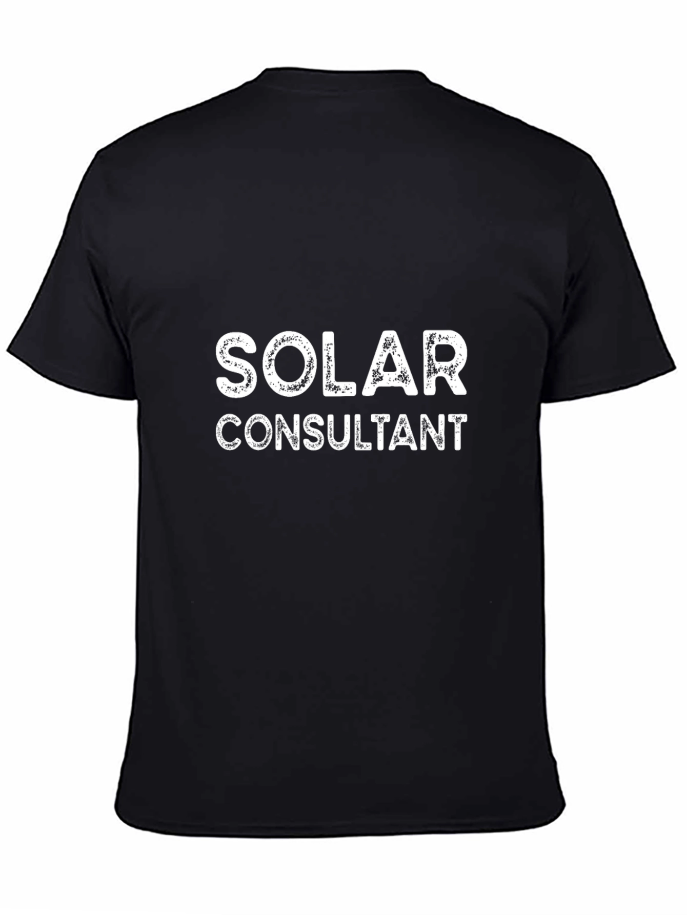 Solar Consultant T-Shirt - Black Crew Neck