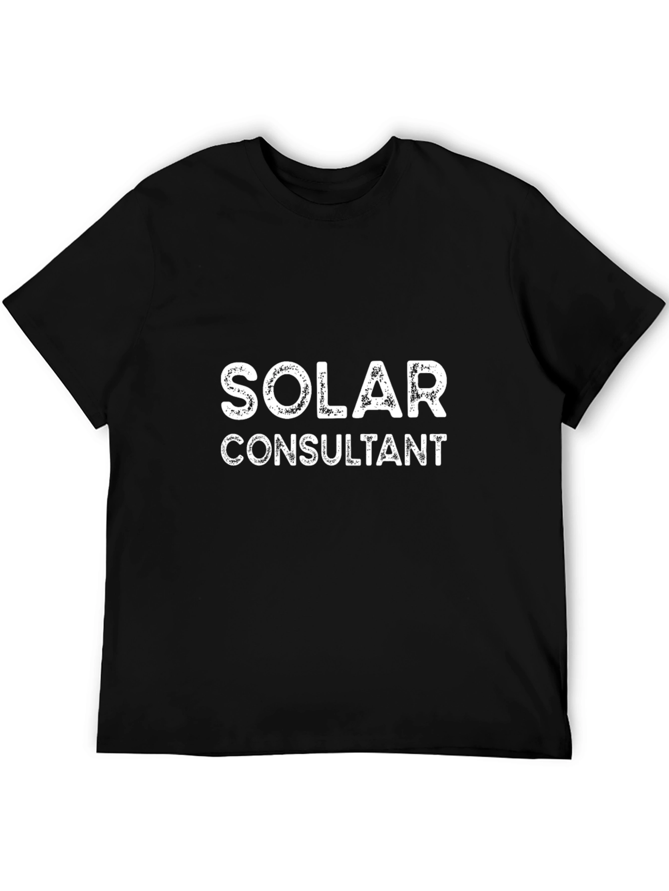Solar Consultant T-Shirt - Black Crew Neck